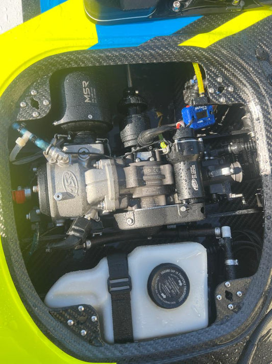 2021 Jetsurf Race model blue yellow